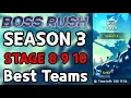 Download Lagu Boss Rush Seizoen 3 - Etappe 8 9 10 Beste Teams Gids I Cookie Run Kingdom