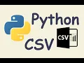 Python how to write read csv files Python Csv Bangla