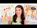 Japanese Coloring Books Stationery Haul Markers Stickers More