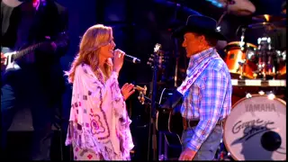 George Strait When Did You Stop Loving Me Live with Sheryl Crow
