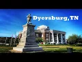 Dyersburg TN Wandering Walks of Wonder Slow TV Walking Tour 4K