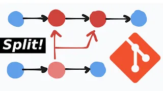 Splitting a SINGLE COMMIT into Multiple Commits when it s NOT the LAST COMMIT