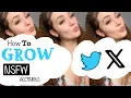 How to Grow NSFW Twitter X followers FAST 400K Followers Promote Onlyfans advice tips