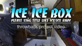 Removing the Icebox on an Alberg 30 – Sailing Vessel Triteia