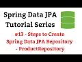 Spring Data JPA Tutorial -