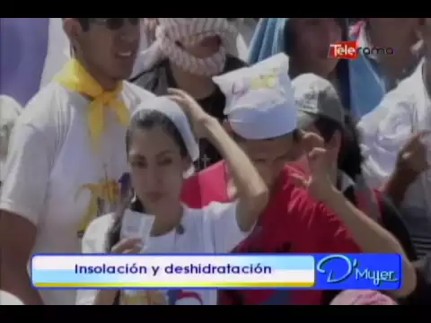 Insolación y deshidratación