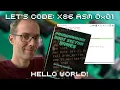Let s Code x86 Assembly 0x01 Hello World