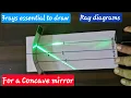 Download Lagu 10th Class Light Reflection-Refraction-Path of 3rays - to draw Ray diagrams of a Concave mirror