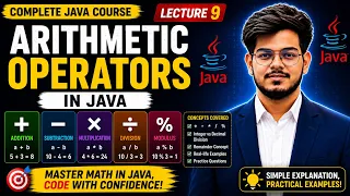 Java Arithmetic Operators Explained Division Modulus Trick Lecture 9