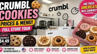 Crumbl Cookies Prices Full Store Tour Are These America s Best Cookies