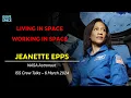 NASA ASTRONAUT JEANETTE EPPS - WORKING IN SPACE