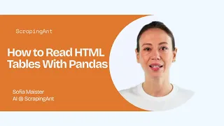 How to Read HTML Tables With Pandas ScrapingAnt