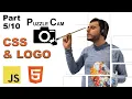 CSS Style and Logo design for JavaScript puzzle game