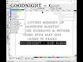 Wissen StoneMaker Memorial Design and Stencil Cutting Software