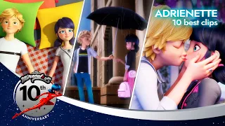miraculous adrienette best clips from season 1 to 6 10th anniversary 