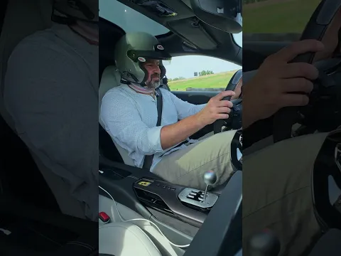 Driving Ferrari's Only 'Manual' Available