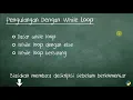 Tutorial Dasar Python 3 - 14 Pengulangan Dengan While Loop