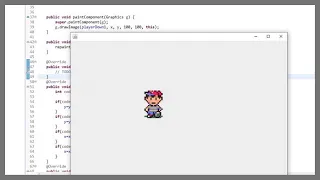 Java 2D Game Demo Moving Sprite Character