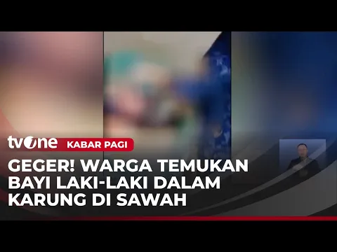 Warga Temukan Bayi Laki-laki Terbungkus Karung