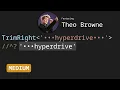 Trim Right with Theo t3dotgg - TypeScript Type Challenges MEDIUM