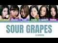 LE SSERAFIM - Sour Grapes (Color Coded Lyrics Han/Rom/Eng)