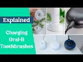 Charging an Oral-B electric toothbrush