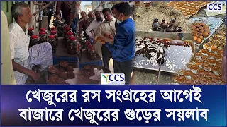 খেজুরের রস সংগ্রহের আগেই বাজারে খেজুরের গুড়ের সয়লাব | Khejur Gur | Vokta Odhkar | CCS