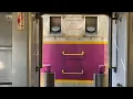 Riding Aboard The MBTA Commuter On the Framingham Worcester Line In a Bi-Level Coach