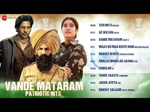 Download MP3 Vande Mataram: Patriotic Hits | Teri Mitti, Ae Watan, Maati Ko Maa Kehte Hain \u0026 More | Independence