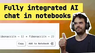 Chatting with LLMs within a Python notebook