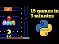 15 games in 2 minutes using python freegames module python TELUGU UNQ CODER
