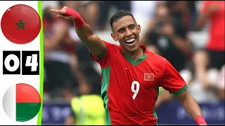 morocco 4 0 madagascar full match highlights international friendly fifa world cup 2026 preparation