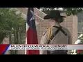 Lufkin honors fallen officers at memorial service ceremony