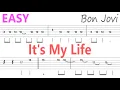Bon Jovi - It's My Life Guitar Solo Tab+BackingTrack