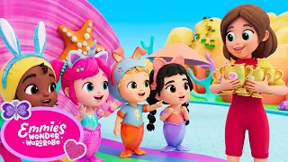 Mermaid Summer Camp! 🌊 | Kids Songs & Nursery Rhymes | Emmie's Wonder Wardrobe by Little Angel