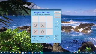 Tic-Tac-Toe Demo Visual Basic