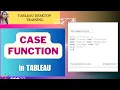 How to use CASE Function in Tableau