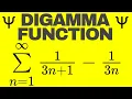Solve with the Digamma function