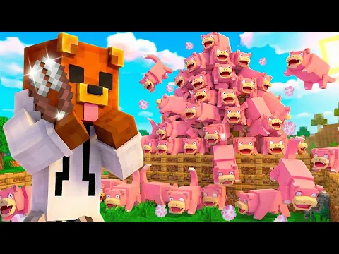 Video Thumbnail: LA GRANJA CRUEL DE SLOWPOKES (Minecraft Pokemon, Episodio 5)