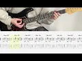 The Spinners - I'll Be Around (guitar cover with tabs & chords)