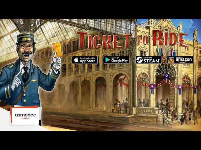 Ticket To Ride (Digital Game) - English Trailer