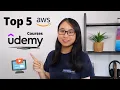 Top 5 Udemy Courses to Learn AWS Cloud For Beginners