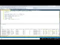 Table variables and log usage