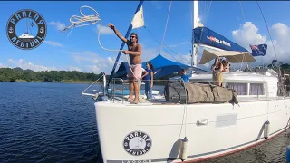 HURRICANE DAMAGED CAT sets sail after 7 MONTH REFIT – Episode 52