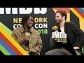 Jake Johnson Shameik Moore Talk About Spider-Man Into the Spider-Verse at New York Comic Con