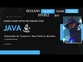 Como Usar Tipos de Dados com Java Tipos Primitivos de Dados e Declaracao de Variaveis em Java