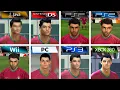 PES 2008 - Java vs DS vs PSP vs PS2 vs Wii vs PC vs PS3 vs XBOX 360 (Side by Side)