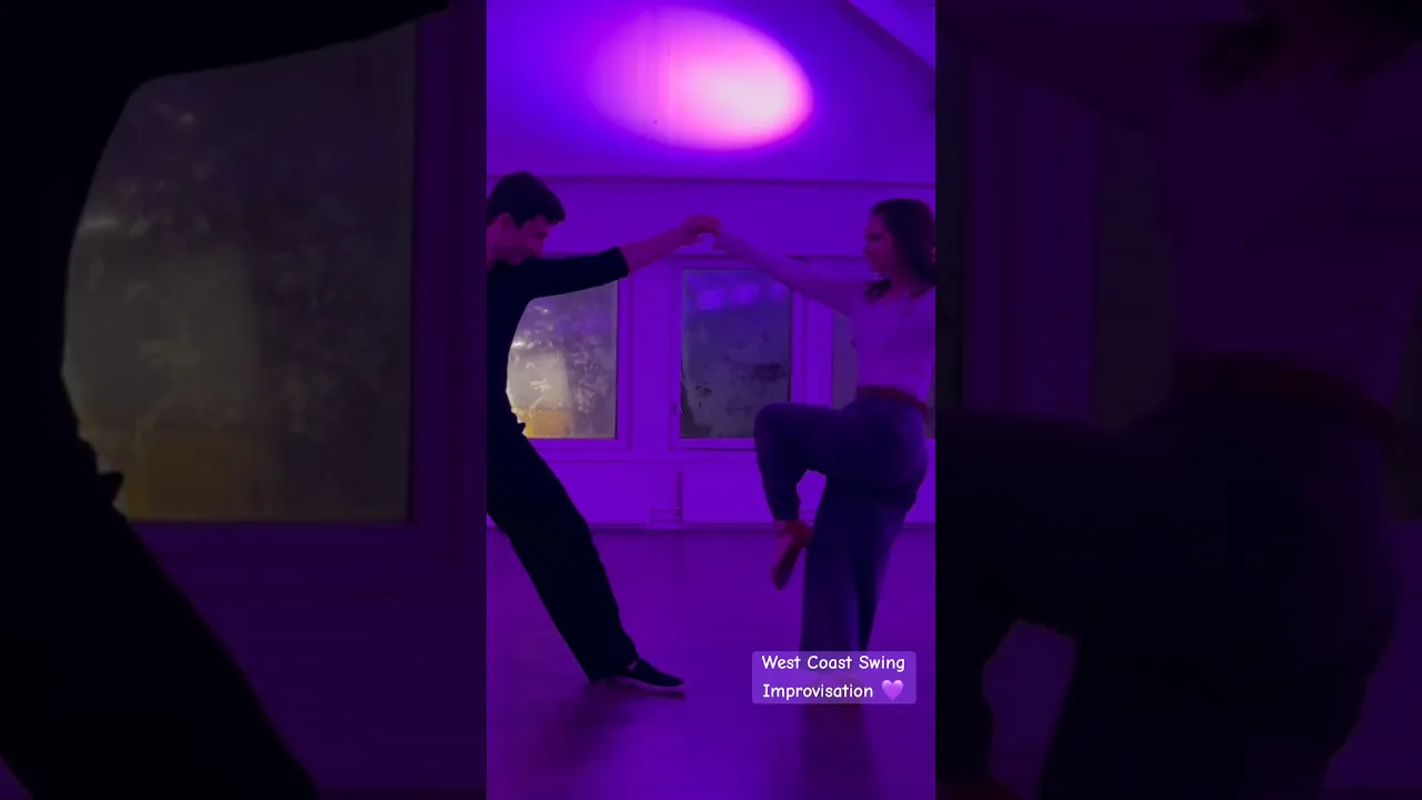 Someone You Loved Part1 West Coast Swing Impro #westcoastswing #semionmaria #modernswing #swingdance