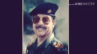 صور صدام حسين مع اغنيه الرحت من ادينا ارجع علينا بسبب مات       دندنها