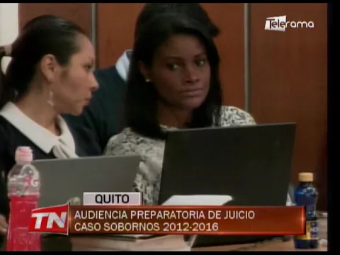 Audiencia preparatoria de juicio caso sobornos 2012-2016